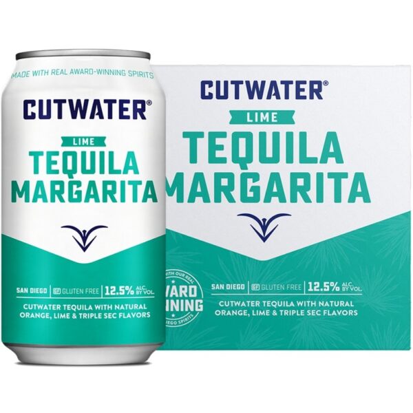 Cutwater Spirits Lime Margarita 4 Pack 355mL