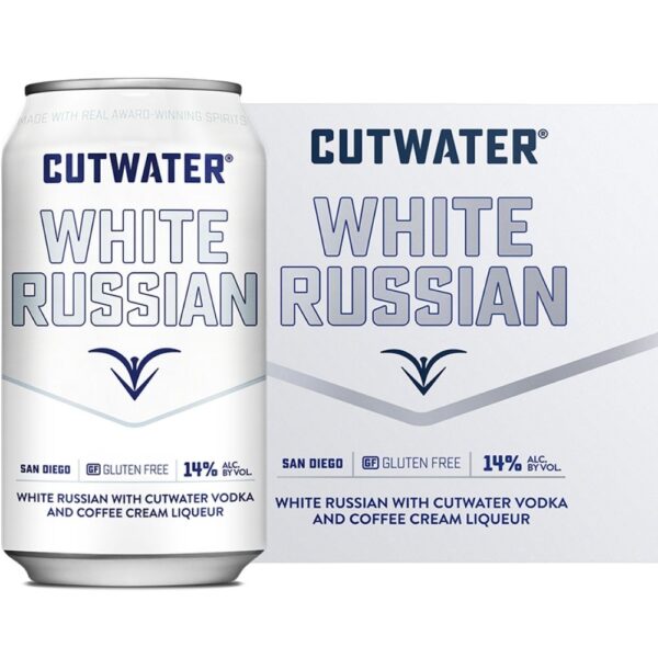 Cutwater Spirits White Russian 4 Pack 355mL