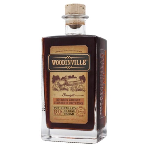Woodinville Port Finished Straight Bourbon Whiskey 750mL