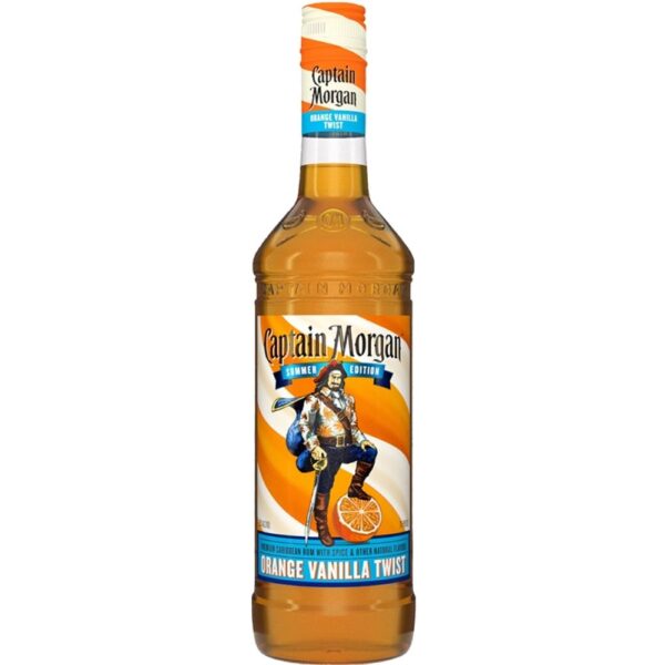 Captain Morgan Summer Edition Orange Vanilla Twist Rum 750mL