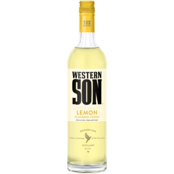 Western Son Lemon Vodka 1L