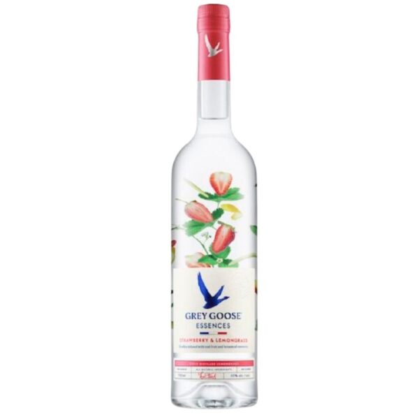 Grey Goose Essences Strawberry & Lemongrass Vodka 1L