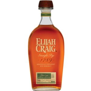 Elijah Craig Straight Rye Whiskey 750mL