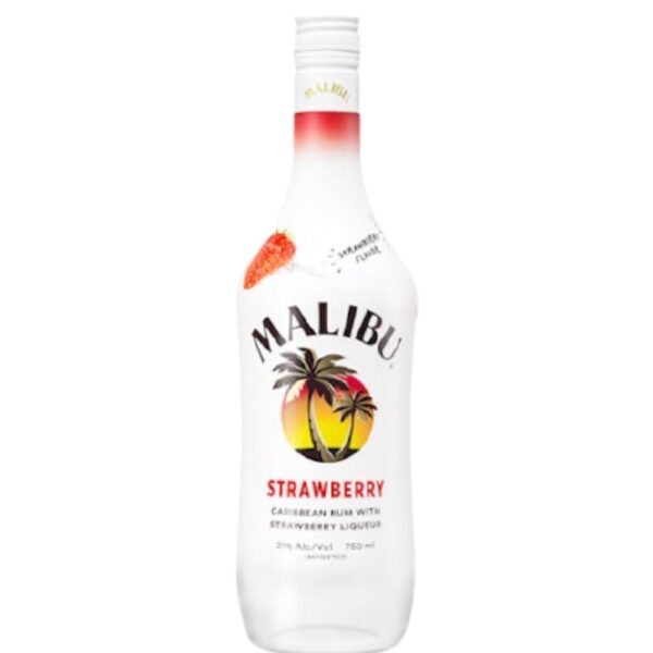 Malibu Strawberry Rum 1L