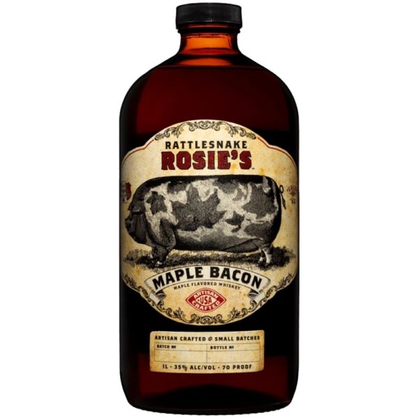 Rattlesnake Rosie's Maple Bacon Whiskey 1L