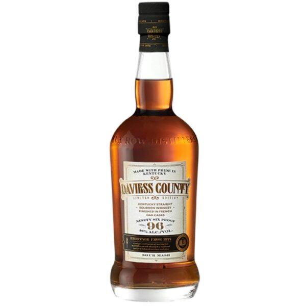 Daviess County Limited Edition French Oak Finished Straight Bourbon Whiskey 750mL