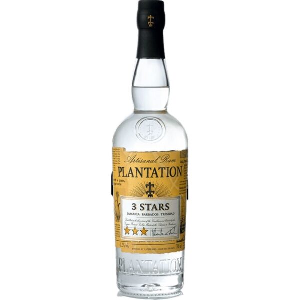 Plantation Three Stars Silver Rum 1L