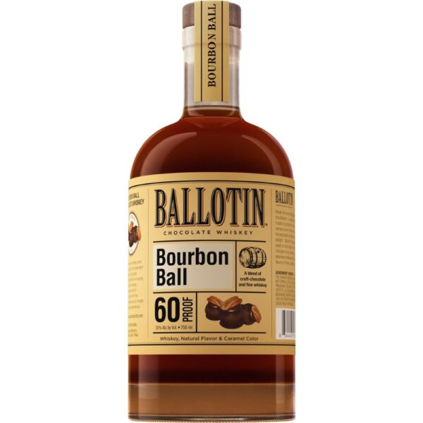 Ballotin Chocolate Bourbon Ball Whiskey Cream 750mL
