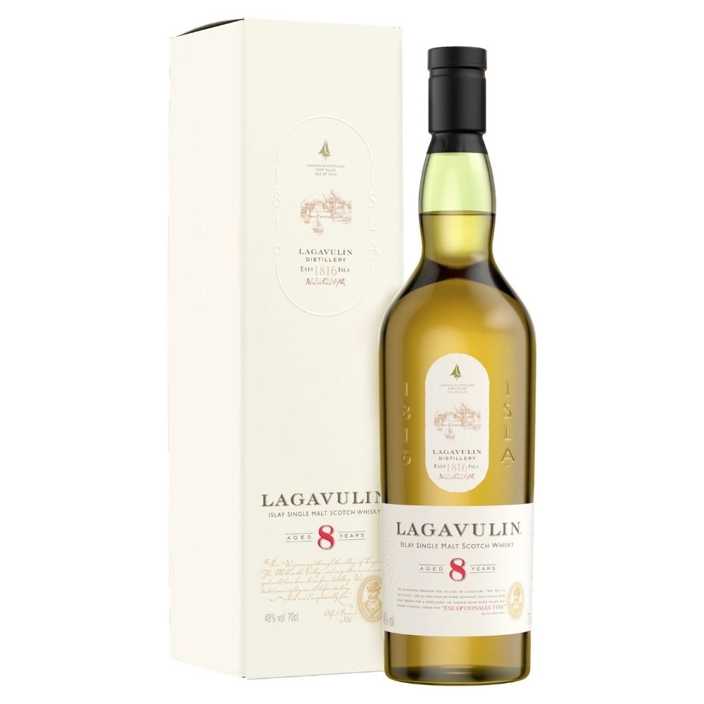 & Liquor Year 8 Malt Islay 750mL Wine Scotch Lagavulin Single - Elma