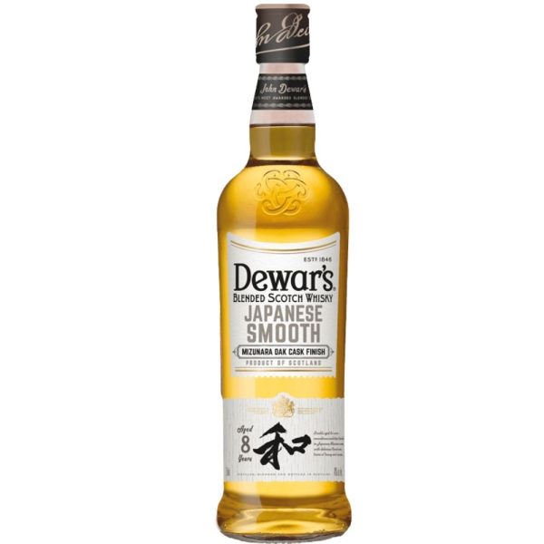 Dewars Japanese Smooth 8 Year Mizunara Oak Cask Finish Scotch Whisky 750mL