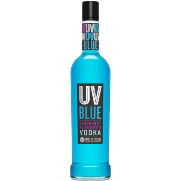 UV Blue Raspberry Vodka 1L