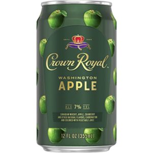 Crown Royal Apple and Sparkling Cranberry Whiskey Cocktail 4 Pack 355mL