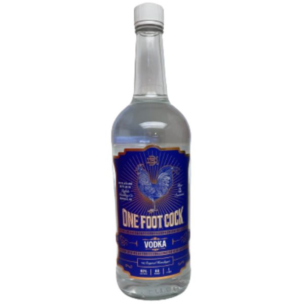 Buffalo Distilling One Foot Cock Vodka 1L