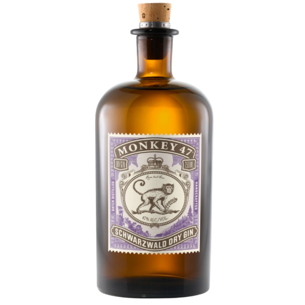Schwarzwald Monkey Liquor Dry 750mL Gin 47 Wine Elma - &