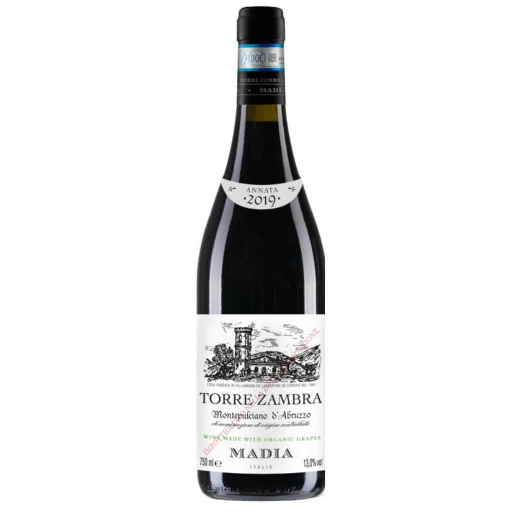 Torre Zambra Madia Organic Montepulciano d'Abruzzo 2021 750mL