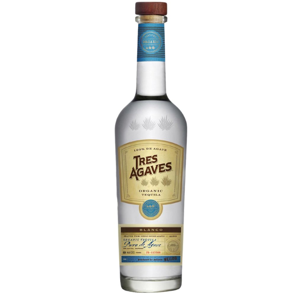 Tres Agaves Organic Tequila Blanco 750mL