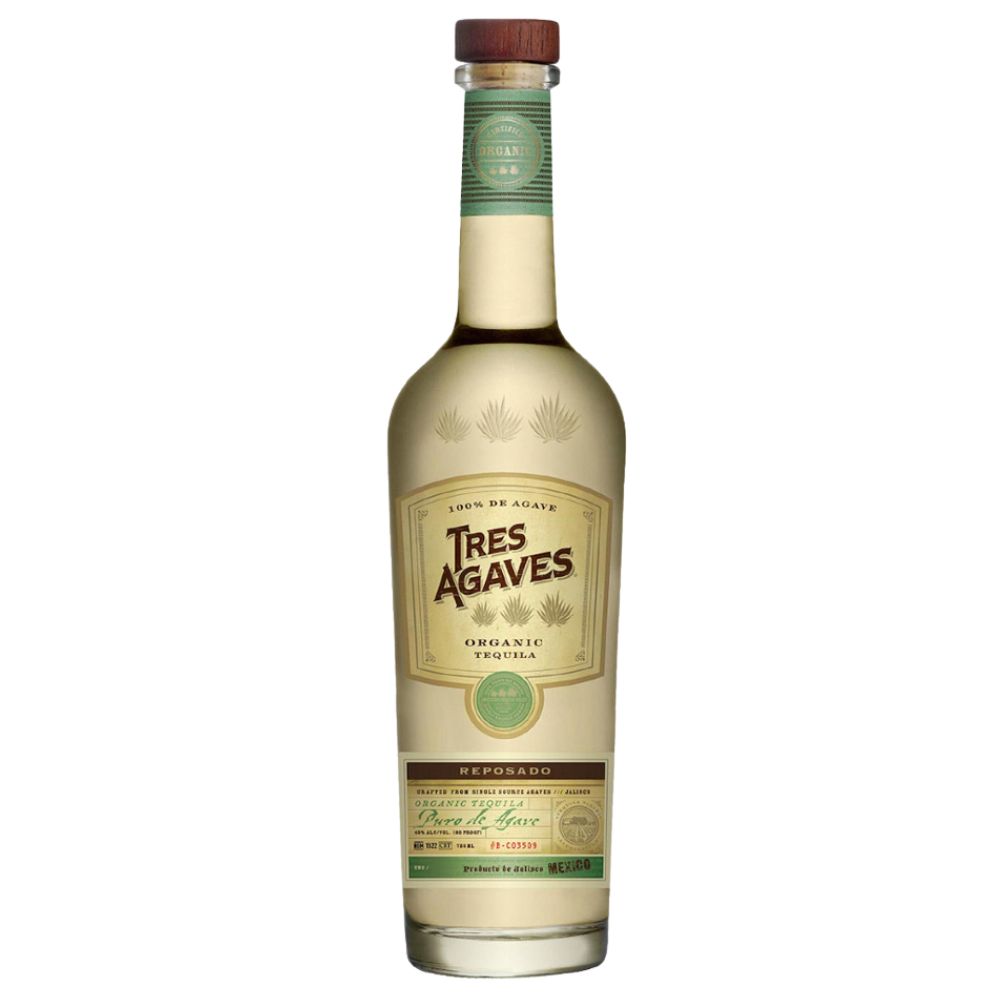 Tres Agaves Organic Tequila Reposado 750mL