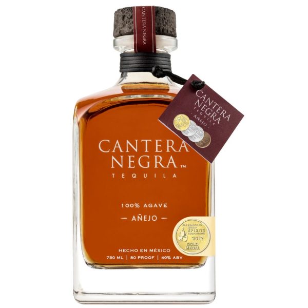 Cantera Negra Tequila Añejo 750mL