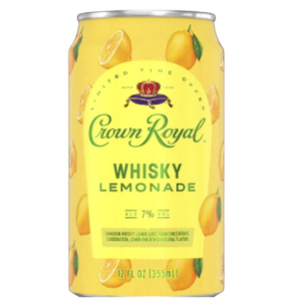 Crown Royal Lemonade Whiskey Cocktail 4 Pack 355mL