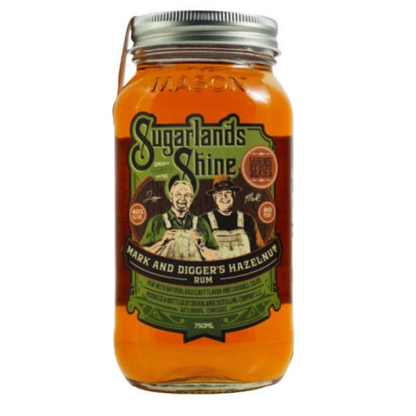Sugarlands Shine Mark & Diggers Hazelnut Rum 750mL