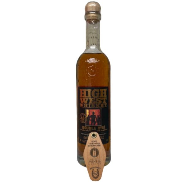 High West Double Rye Rum Finished Elma Wine & Liquor Private Select Rye Whiskey 750mL