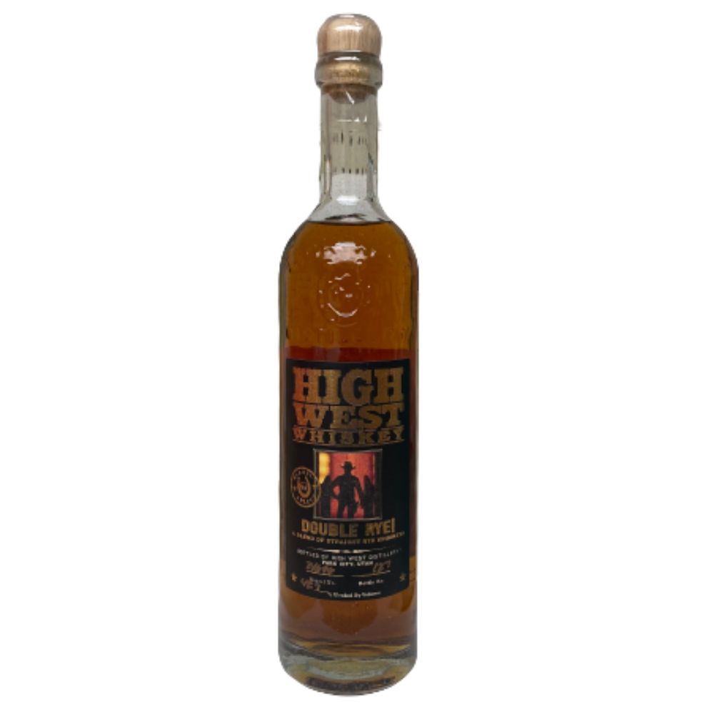 High West Double Rye Rum Finished Elma Wine & Liquor Private Select Rye Whiskey 750mL