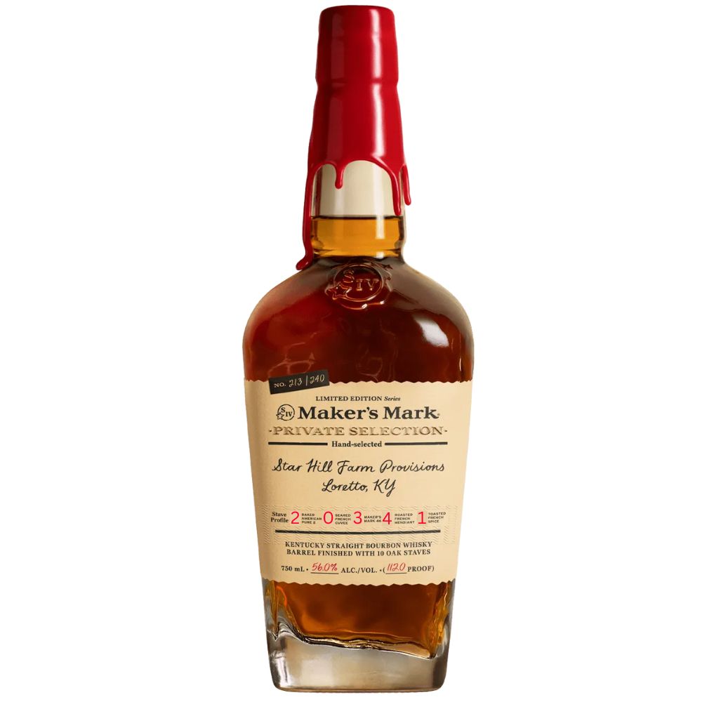 Makers Mark Elma Wine & Liquor Private Select Bourbon 2025 750mL Makers Mark Elma Wine & Liquor Private Select Bourbon 2025 750mL