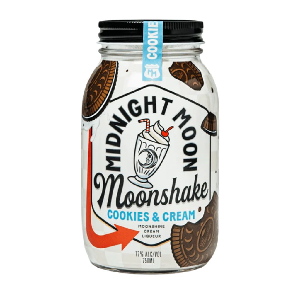 Midnight Moon Cookies & Cream Liqueur 750mL