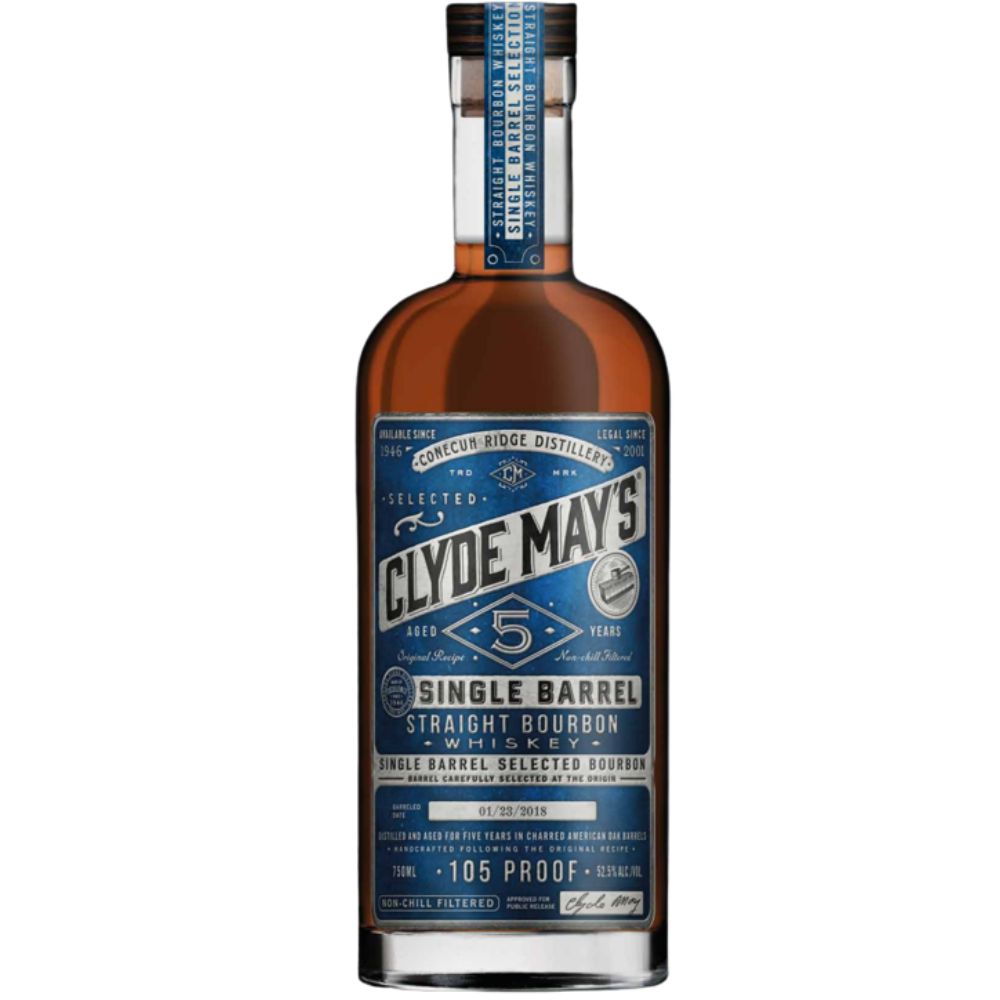 Clyde Mays Elma Wine & Liquor Single Barrel Select Bourbon 750mL