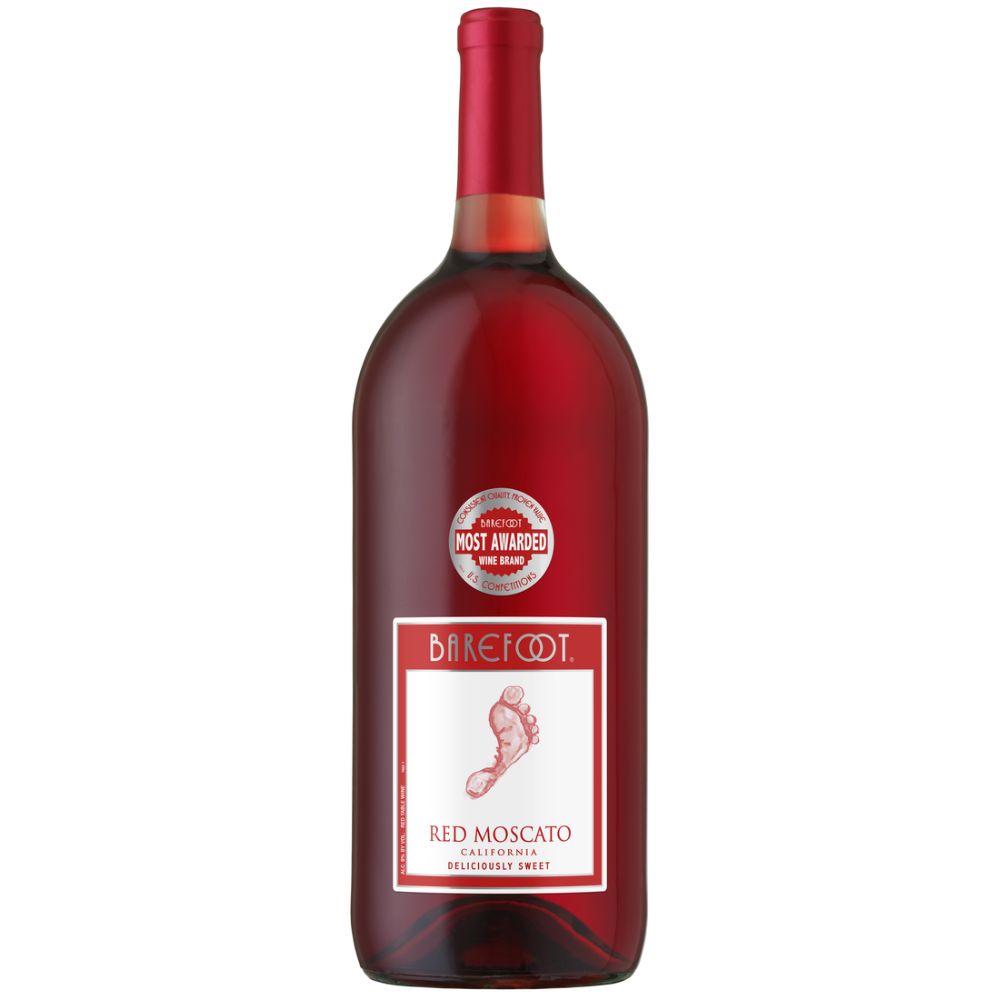 Barefoot Red Moscato 1.5L