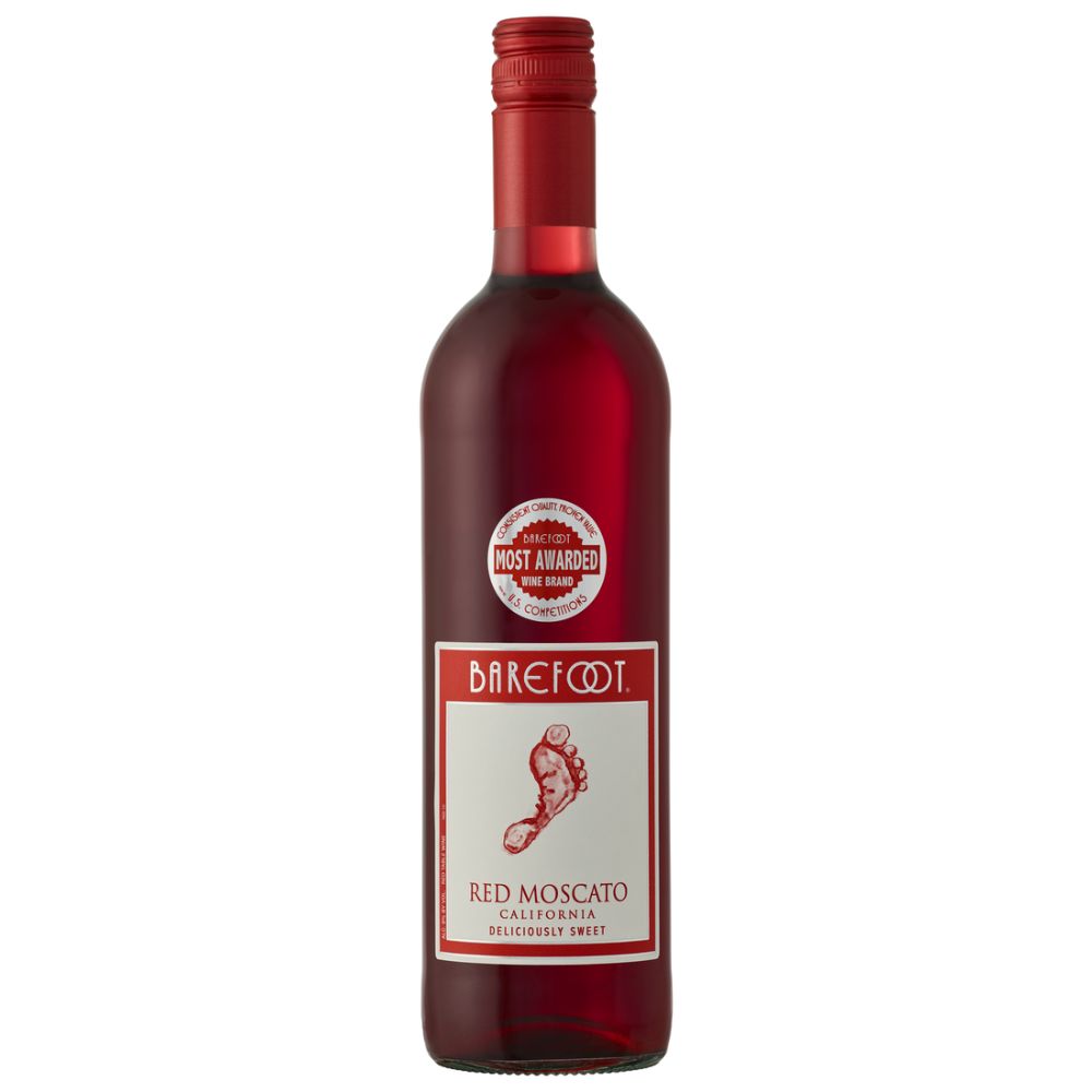 Barefoot Red Moscato 750mL