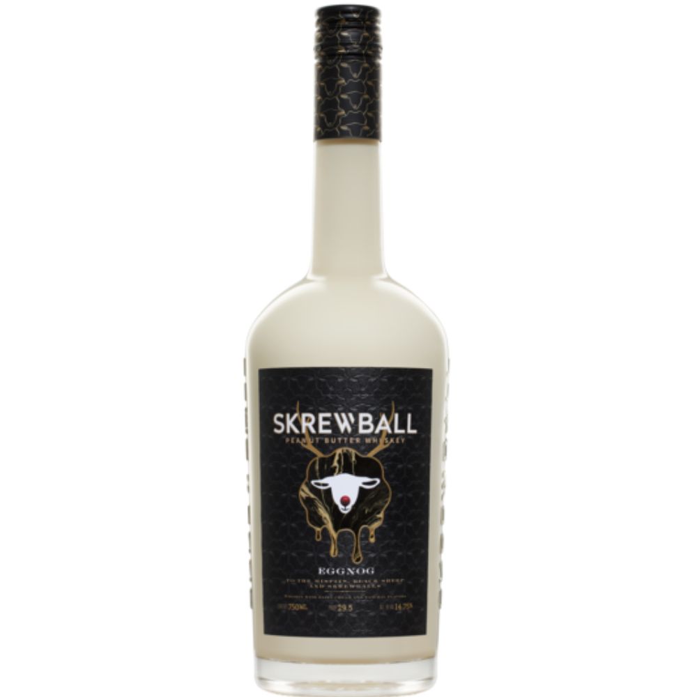 Skrewball Peanut Butter Whiskey Egg Nog 750mL