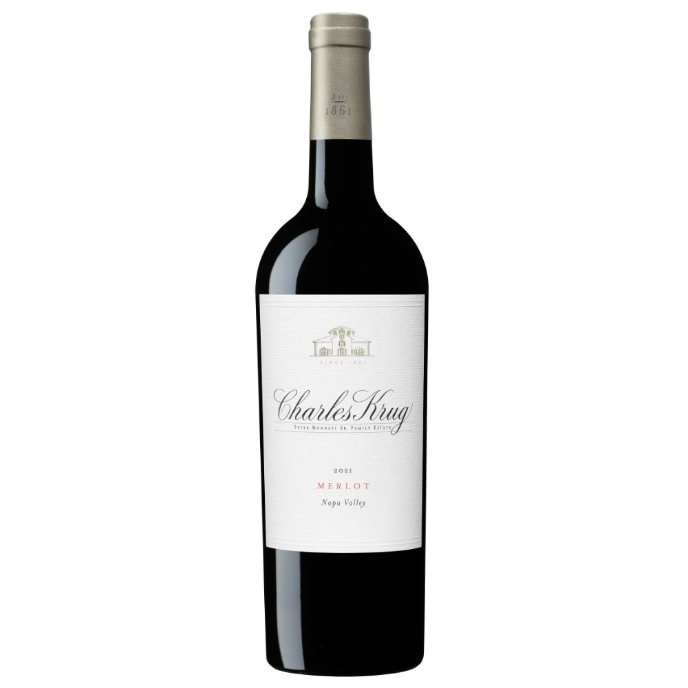 Charles Krug Napa Valley Merlot 2021 750mL