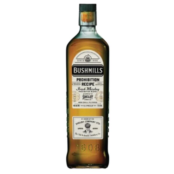 Bushmills Irish Whiskey Prohibition Recipe 750mL