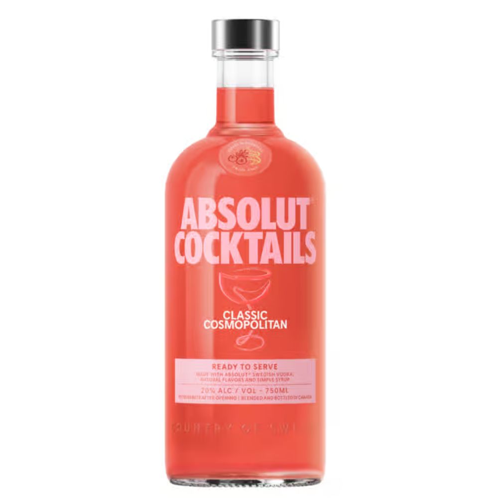 Absolut Cosmopolitan Cocktail 750mL