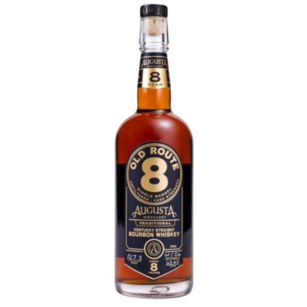 Augusta Distillery Old Route 8 Single Barrel Cask Strength Bourbon 750mL