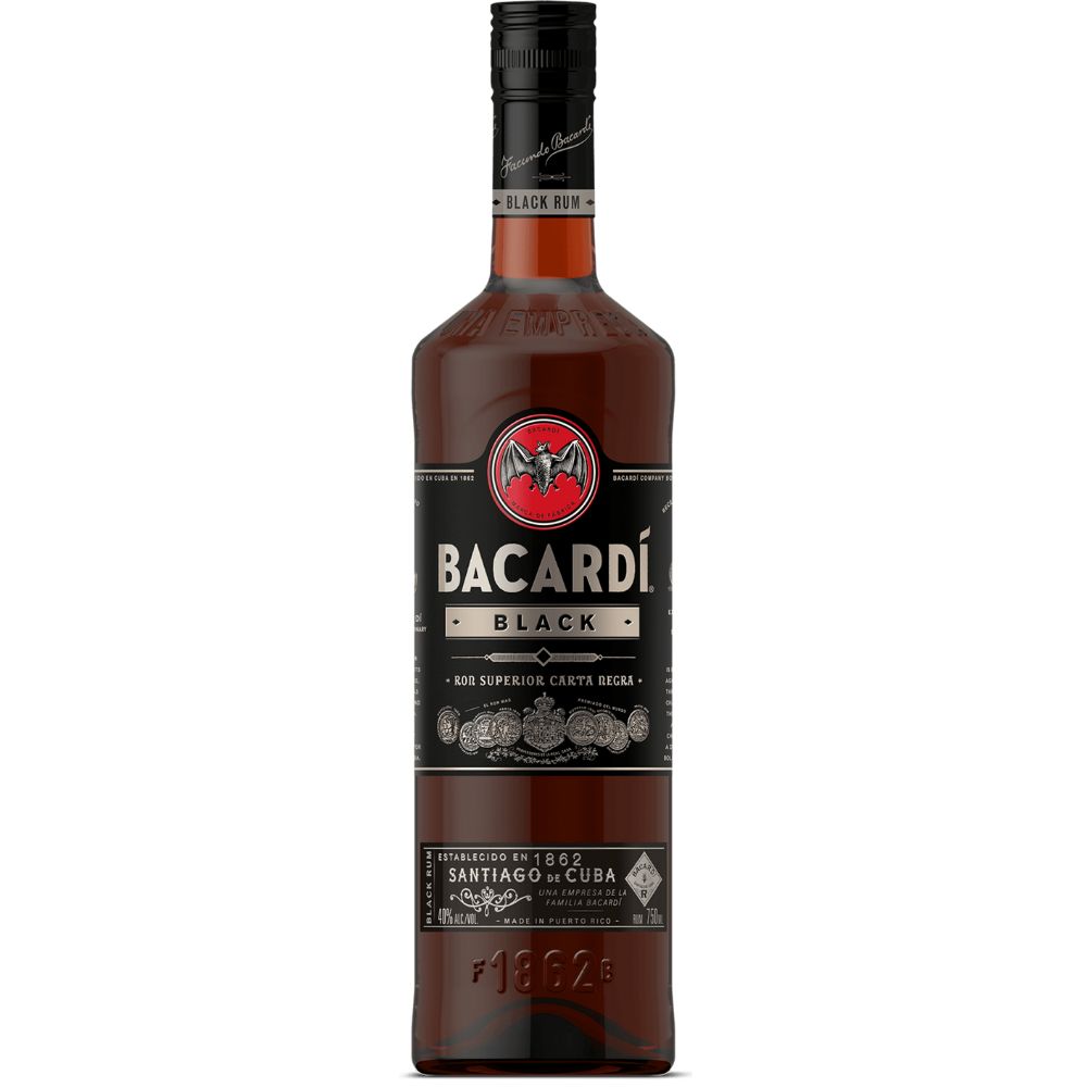 Bacardi Rum Black 1L