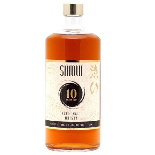 Shibui Pure Malt 10 Year Old Japanese Whisky 750mL