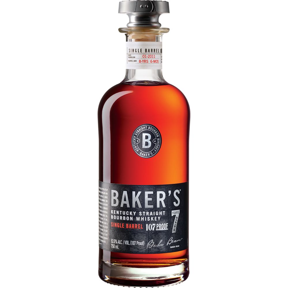 Bakers Single Barrel Kentucky Straight Bourbon Whiskey 750mL