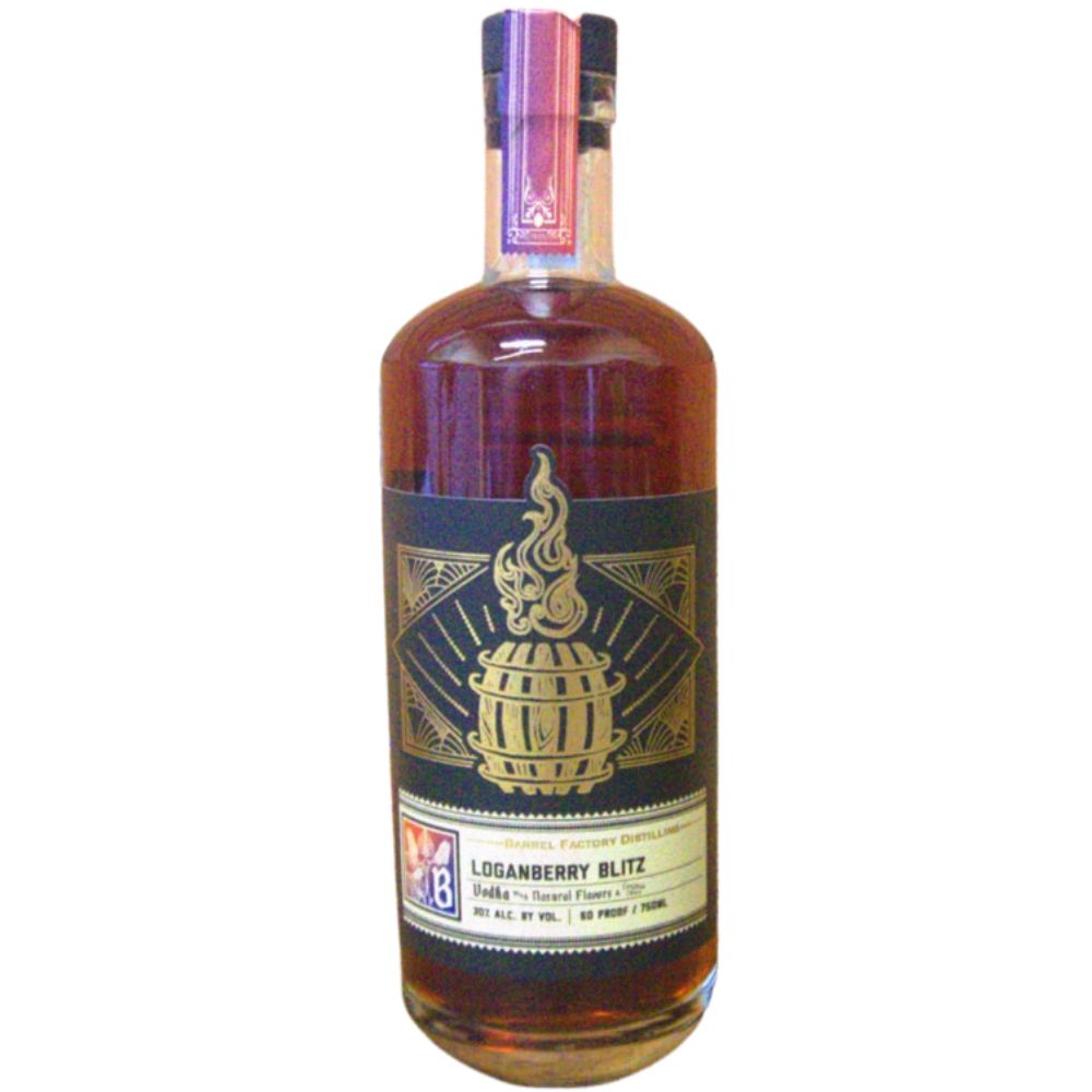 Barrel Factory Loganberry Blitz Flavored Vodka 750mL