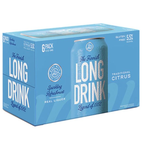 Long Drink Traditional Citrus Cocktail 6 Pack