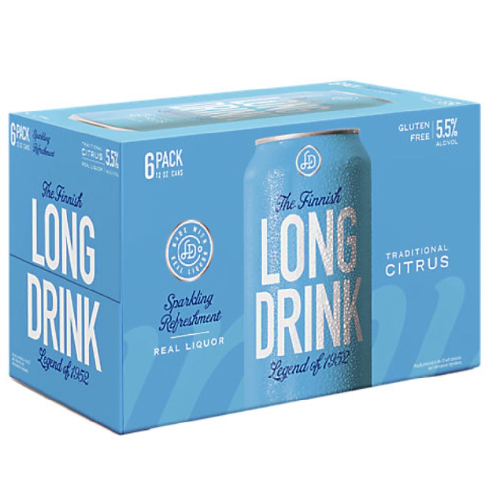 Long Drink Traditional Citrus Cocktail 6 Pack
