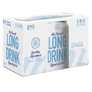 Long Drink Traditional Zero Sugar Citrus Cocktail 6 Pack