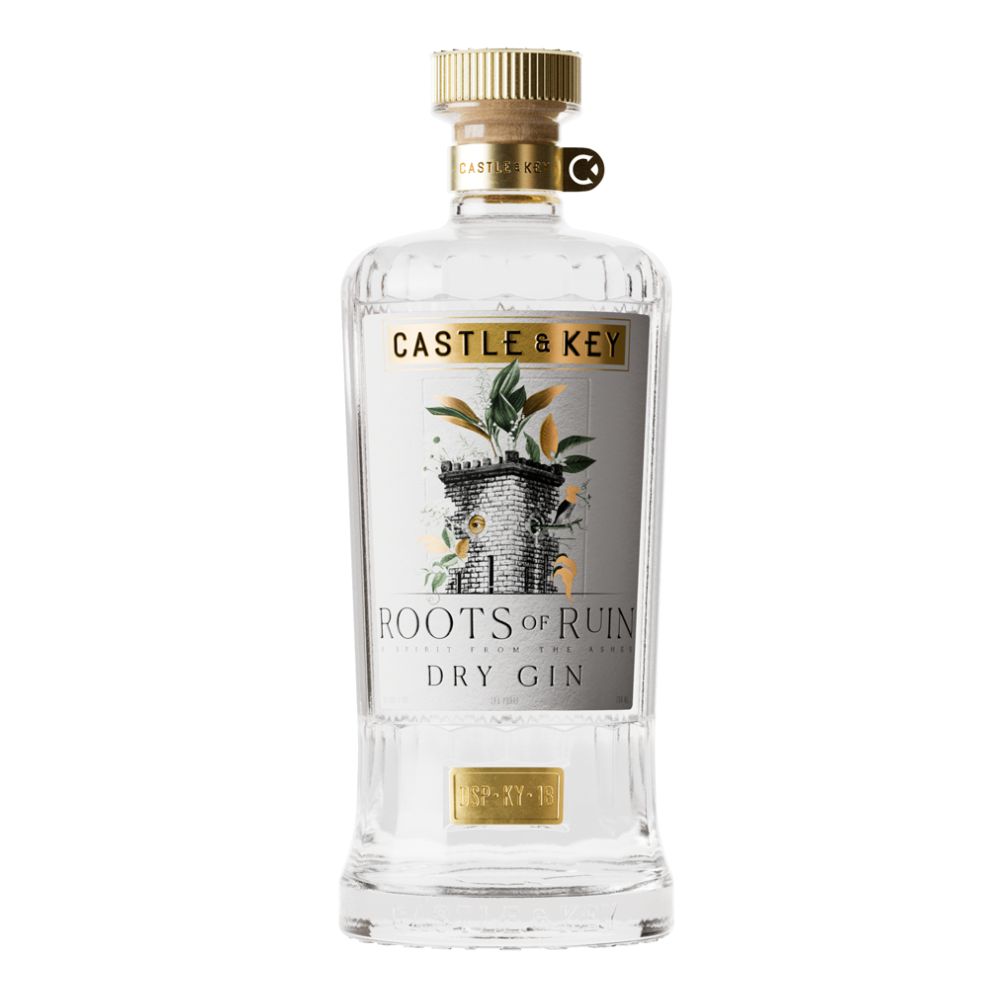 Castle And Key Roots Of Ruin Dry Gin 750mL
