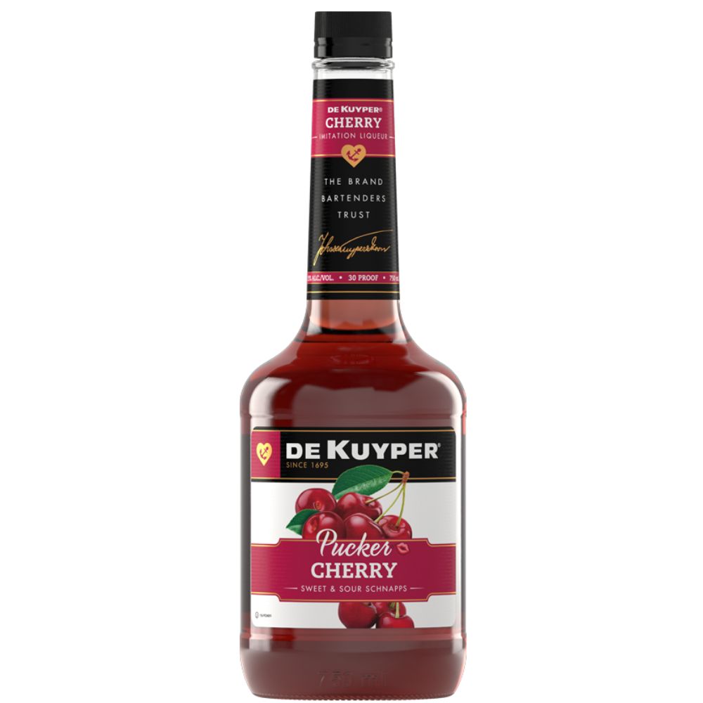 DeKuyper Pucker Cherry Schnapps 1L