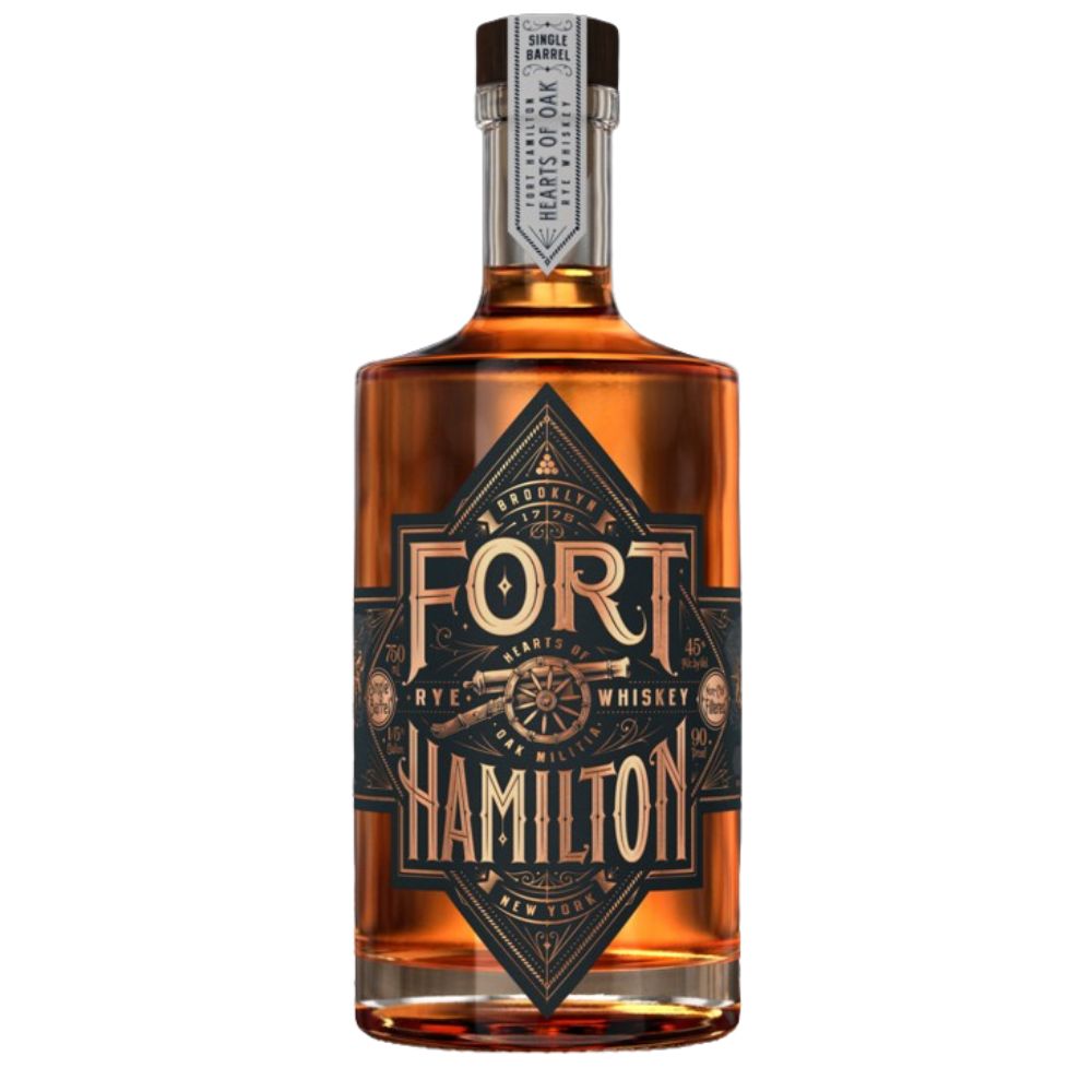 Fort Hamilton Single Barrel Rye Whiskey 750mL