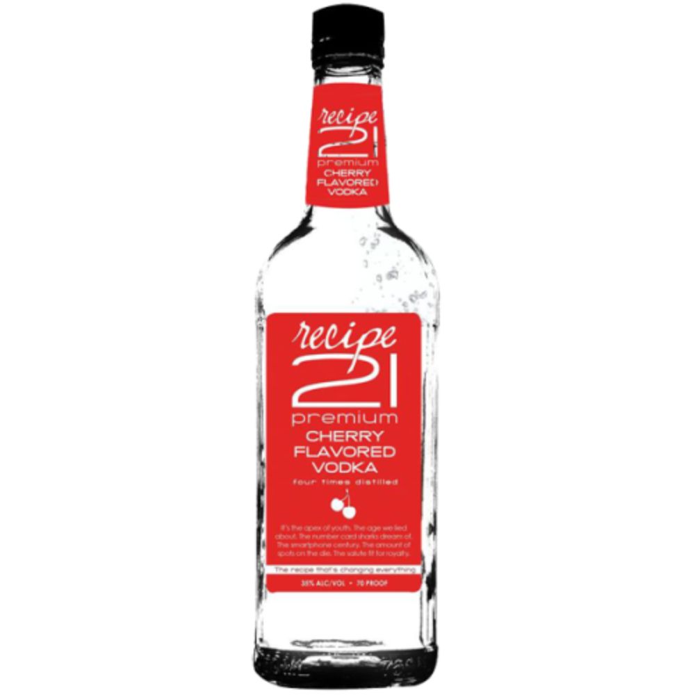 Recipe 21 Cherry Vodka 1L