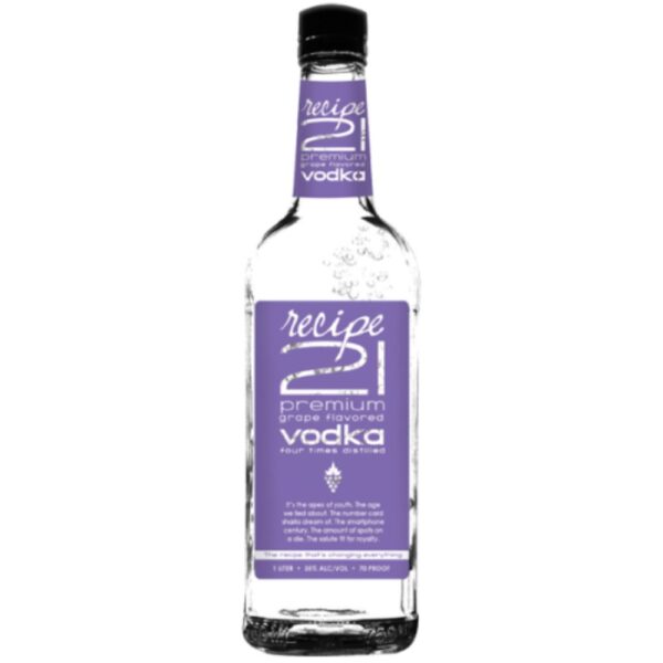 Recipe 21 Grape Vodka 1L