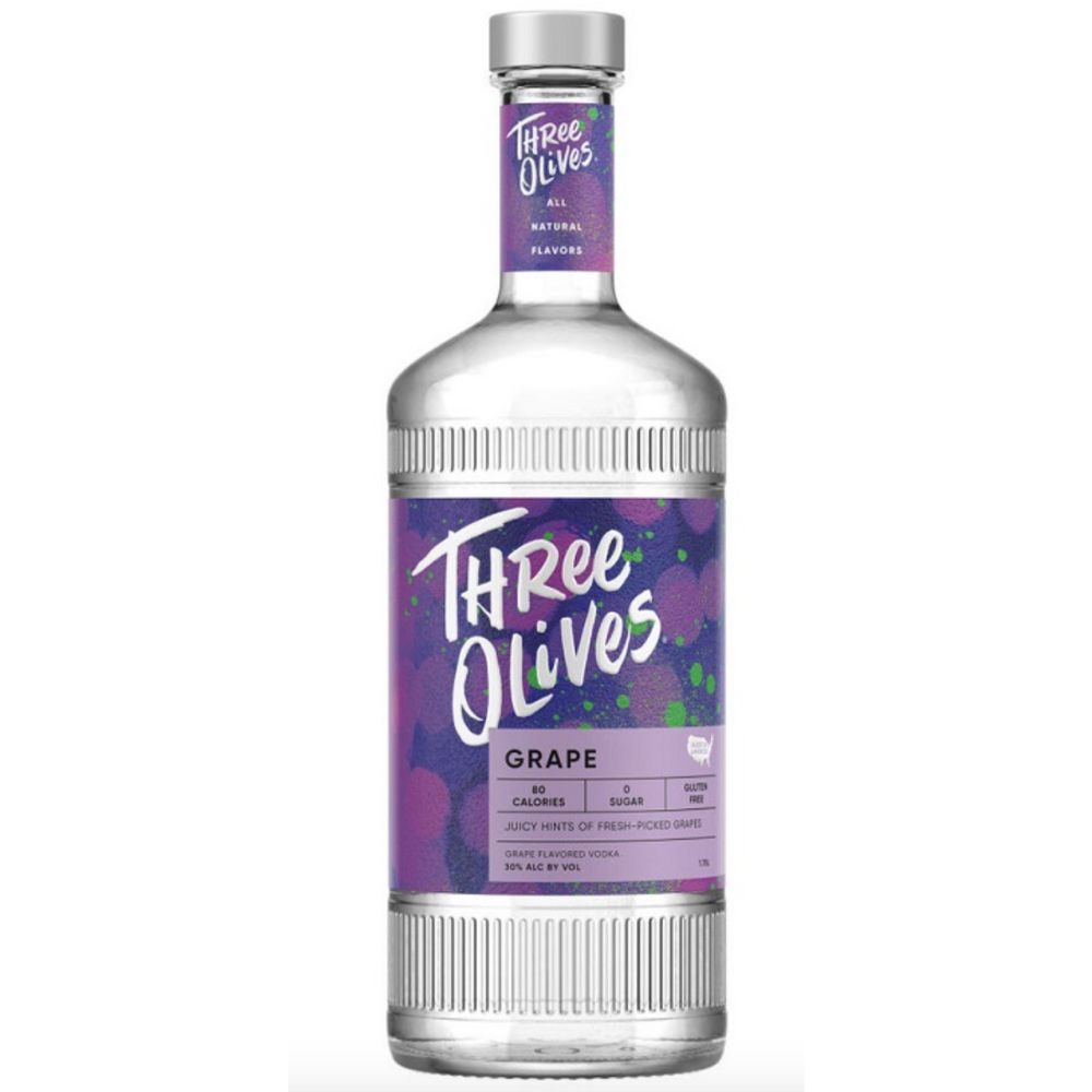 Three Olives Grape Vodka 1.75L