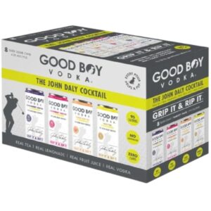 Good Boy John Daly Vodka Iced Tea Cocktail Variety 8 Pack